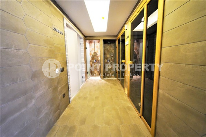 Апартаменты 1+1 с новой мебелью в 350 метрах от пляжа Клеопатры, центр, Аланья-id-3239-фото-19