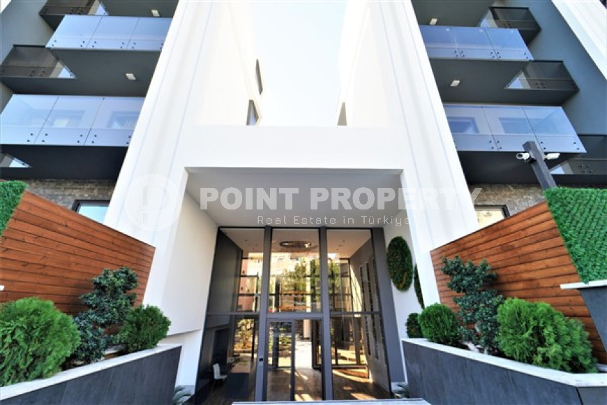 Апартаменты 1+1 с новой мебелью в 350 метрах от пляжа Клеопатры, центр, Аланья-id-3239-фото-23