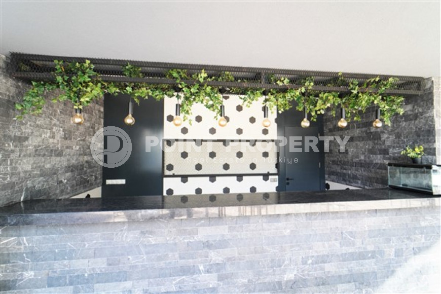 Апартаменты 1+1 с новой мебелью в 350 метрах от пляжа Клеопатры, центр, Аланья-id-3239-фото-25