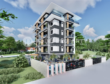 Новый инвестиционный проект малоквартирного комплекса с инфраструктурой в районе Алании – Авсаллар, 2000м от моря-id-1289-фото-1