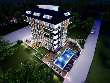 Новый инвестиционный проект малоквартирного комплекса с инфраструктурой в районе Алании – Авсаллар, 2000м от моря-id-1289-фото-2