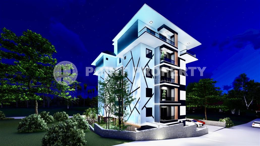 Новый инвестиционный проект малоквартирного комплекса с инфраструктурой в районе Алании – Авсаллар, 2000м от моря-id-1289-фото-6