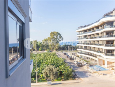 Апартаменты с одной спальней в новом комплексе в 150 метрах от моря, Каргыджак, Аланья-id-3243-фото-1