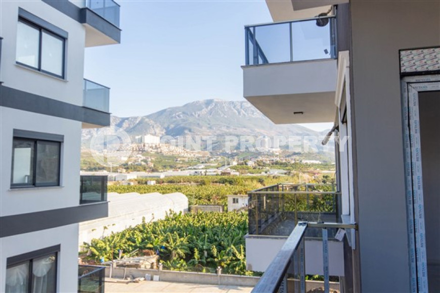 Апартаменты с одной спальней в новом комплексе в 150 метрах от моря, Каргыджак, Аланья-id-3243-фото-2