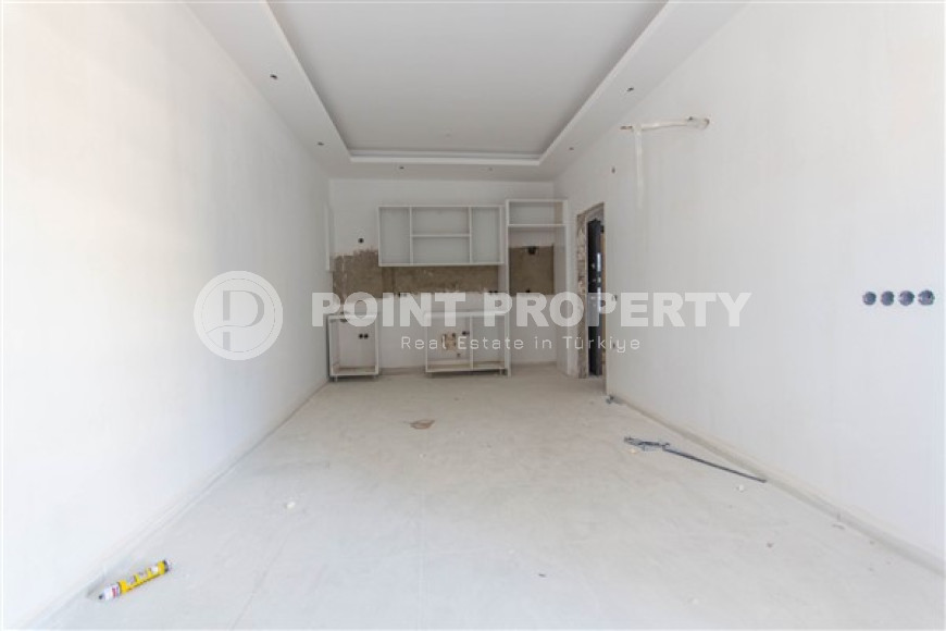 Апартаменты с одной спальней в новом комплексе в 150 метрах от моря, Каргыджак, Аланья-id-3243-фото-6