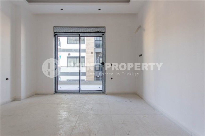 Апартаменты с одной спальней в новом комплексе в 150 метрах от моря, Каргыджак, Аланья-id-3243-фото-8