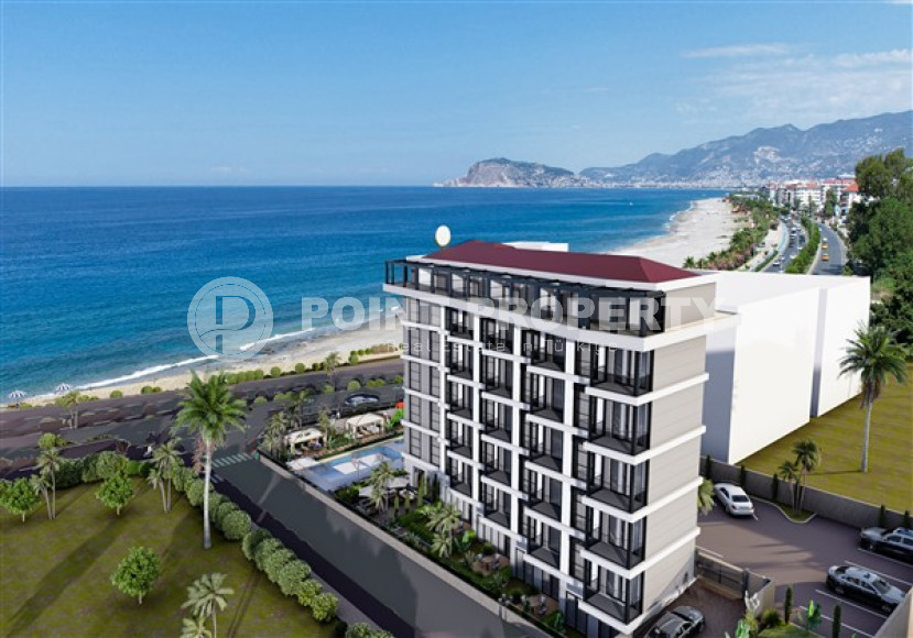 Апартаменты с одной спальней, садовые дуплексы и двухуровневые пентхаусы площадью от 69 до 252 м² в новом проекте в Кестеле, Аланья-id-3244-фото-2