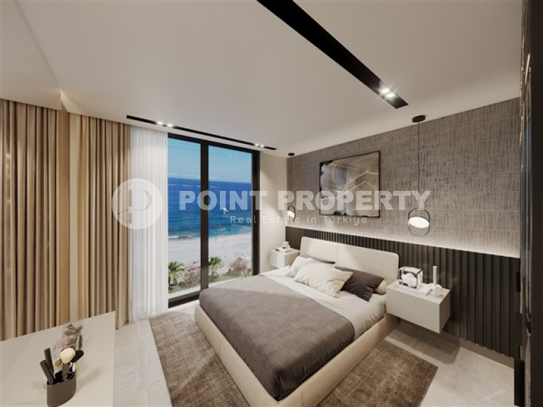 Апартаменты с одной спальней, садовые дуплексы и двухуровневые пентхаусы площадью от 69 до 252 м² в новом проекте в Кестеле, Аланья-id-3244-фото-5