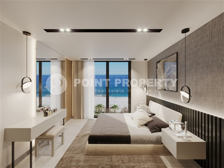 Апартаменты с одной спальней, садовые дуплексы и двухуровневые пентхаусы площадью от 69 до 252 м² в новом проекте в Кестеле, Аланья-id-3244-фото-6