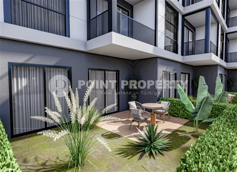 Апартаменты с одной спальней, садовые дуплексы и двухуровневые пентхаусы площадью от 69 до 252 м² в новом проекте в Кестеле, Аланья-id-3244-фото-11