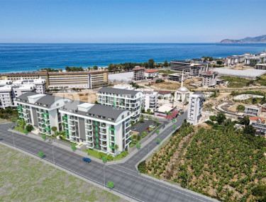 Роскошный инвестиционный проект на стадии строительства в районе Каргыджак, Аланья, квартиры 48 - 150 м2-id-3247-фото-2