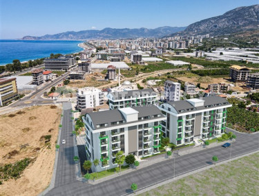 Роскошный инвестиционный проект на стадии строительства в районе Каргыджак, Аланья, квартиры 48 - 150 м2-id-3247-фото-3