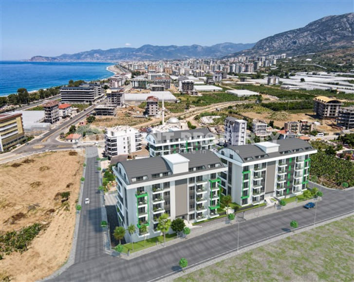 Роскошный инвестиционный проект на стадии строительства в районе Каргыджак, Аланья, квартиры 48 - 150 м2-id-3247-фото-3