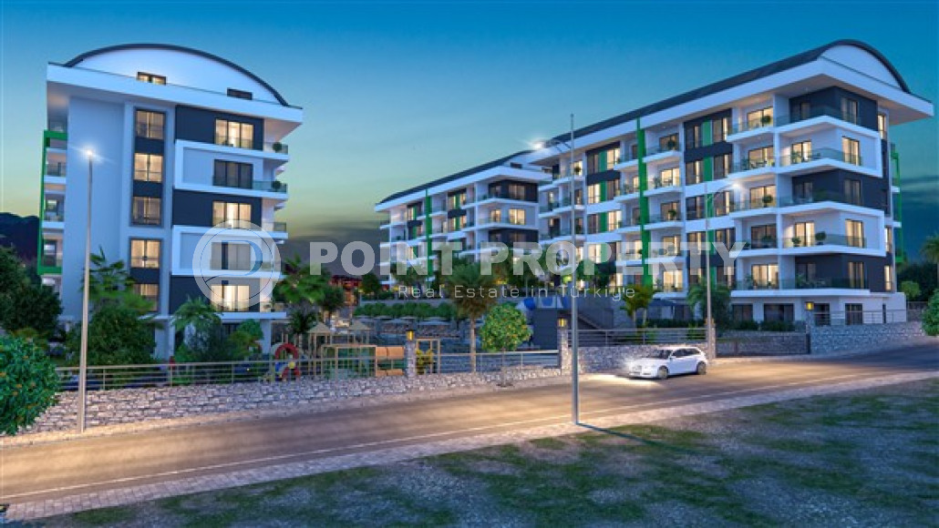 Роскошный инвестиционный проект на стадии строительства в районе Каргыджак, Аланья, квартиры 48 - 150 м2-id-3247-фото-5