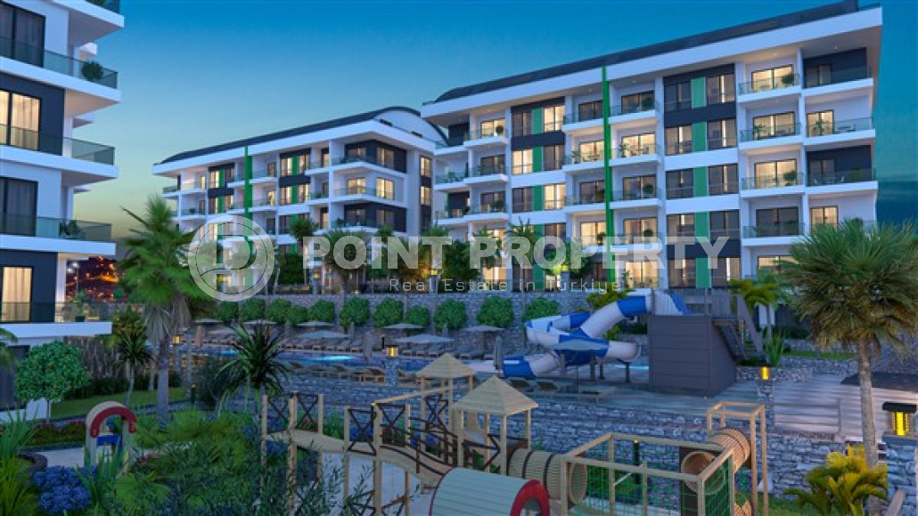 Роскошный инвестиционный проект на стадии строительства в районе Каргыджак, Аланья, квартиры 48 - 150 м2-id-3247-фото-6