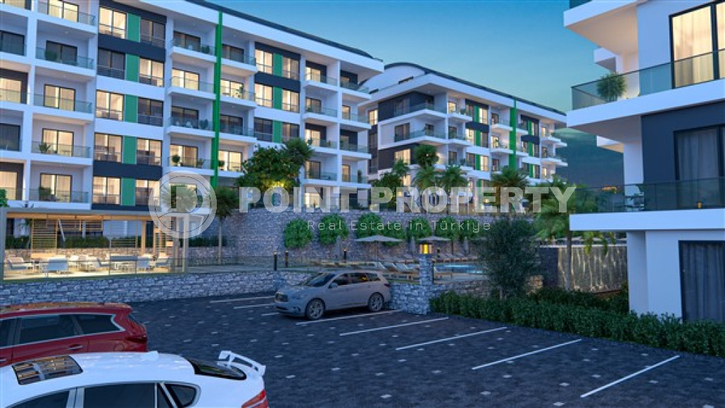 Роскошный инвестиционный проект на стадии строительства в районе Каргыджак, Аланья, квартиры 48 - 150 м2-id-3247-фото-7