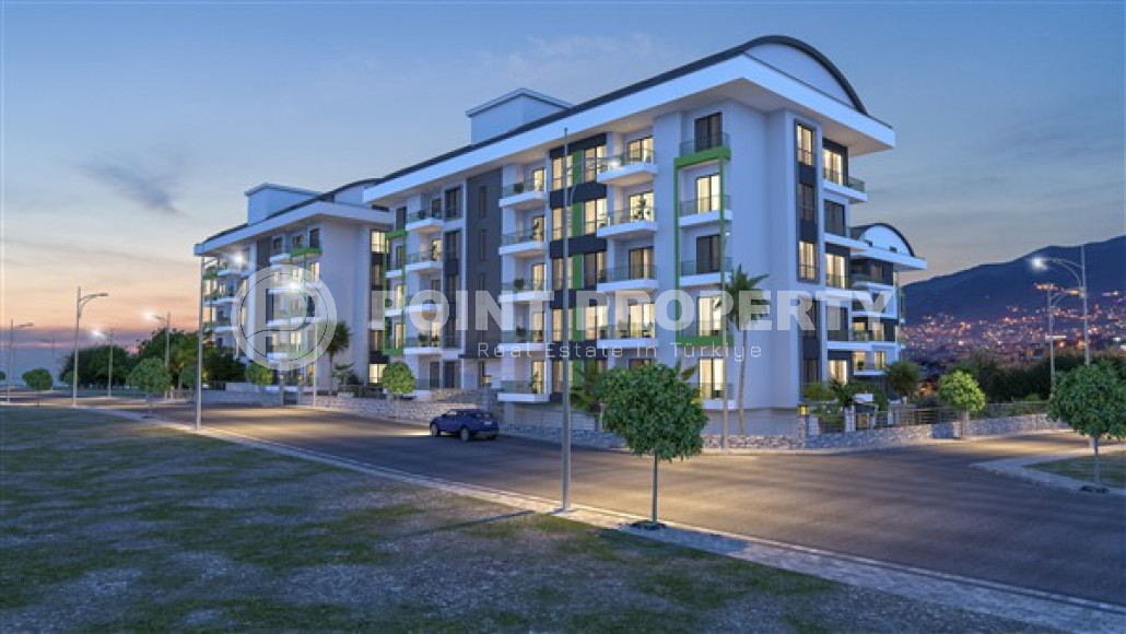 Роскошный инвестиционный проект на стадии строительства в районе Каргыджак, Аланья, квартиры 48 - 150 м2-id-3247-фото-8