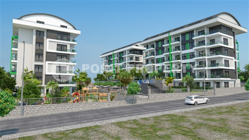 Роскошный инвестиционный проект на стадии строительства в районе Каргыджак, Аланья, квартиры 48 - 150 м2-id-3247-фото-10