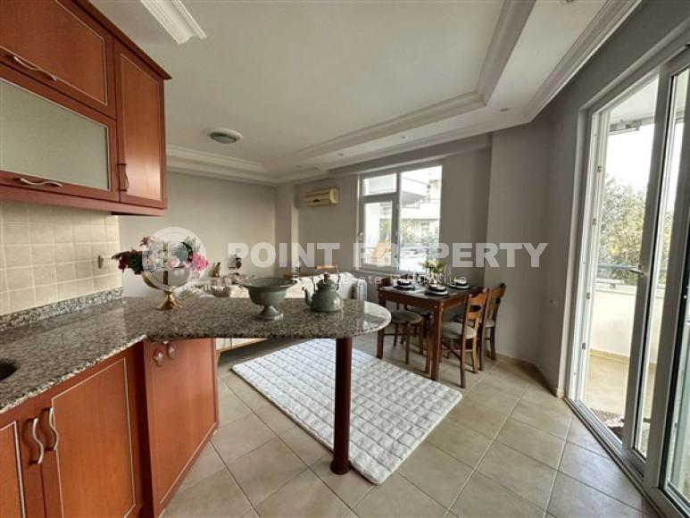 Небольшая квартира с площадью 55 м2 в пятистах метрах от моря, район Тосмур, Аланья-id-3250-фото-3