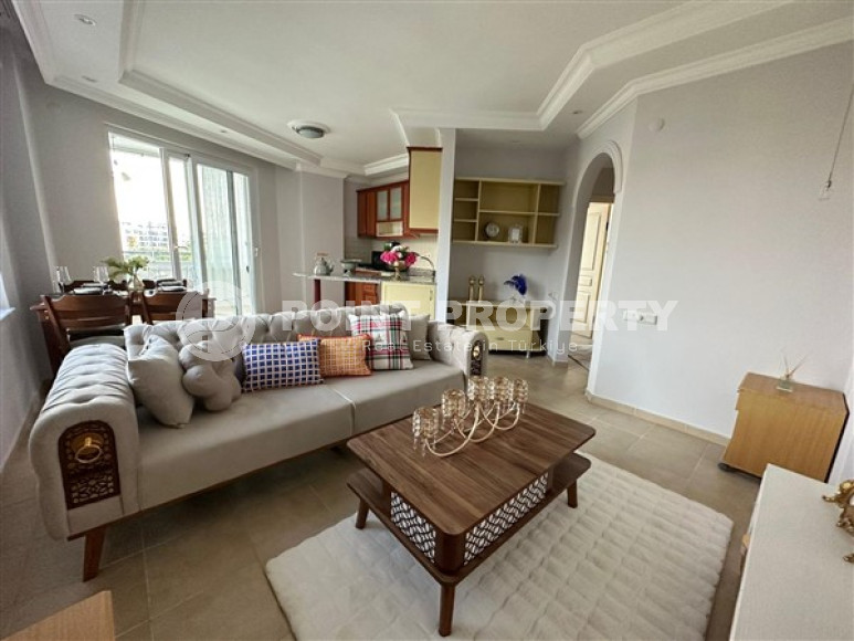 Небольшая квартира с площадью 55 м2 в пятистах метрах от моря, район Тосмур, Аланья-id-3250-фото-15