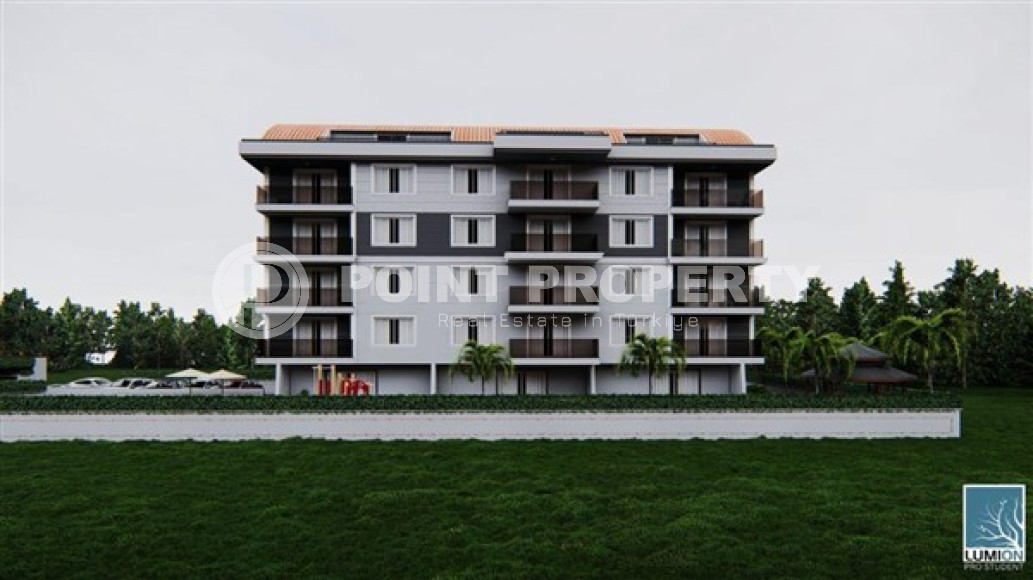 Apartment of 55 m² with one bedroom in a new complex, Upper Oba, Alanya-id-3251-photo-6