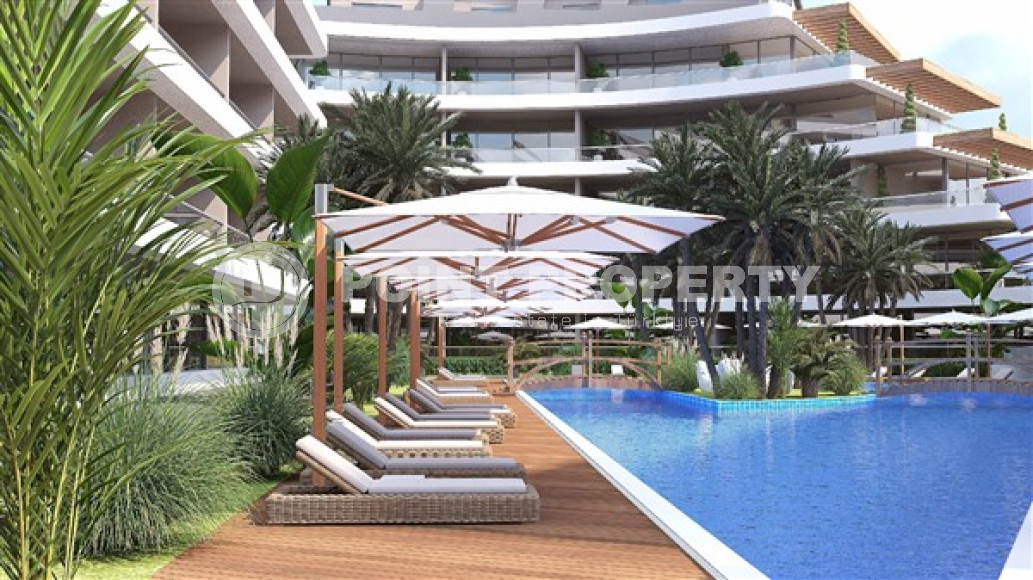 Apartments with layouts 1+1, 2+1, penthouses 3+1, 4+1 for investment in a complex with luxury infrastructure, Upper Oba, Alanya-id-3253-photo-4