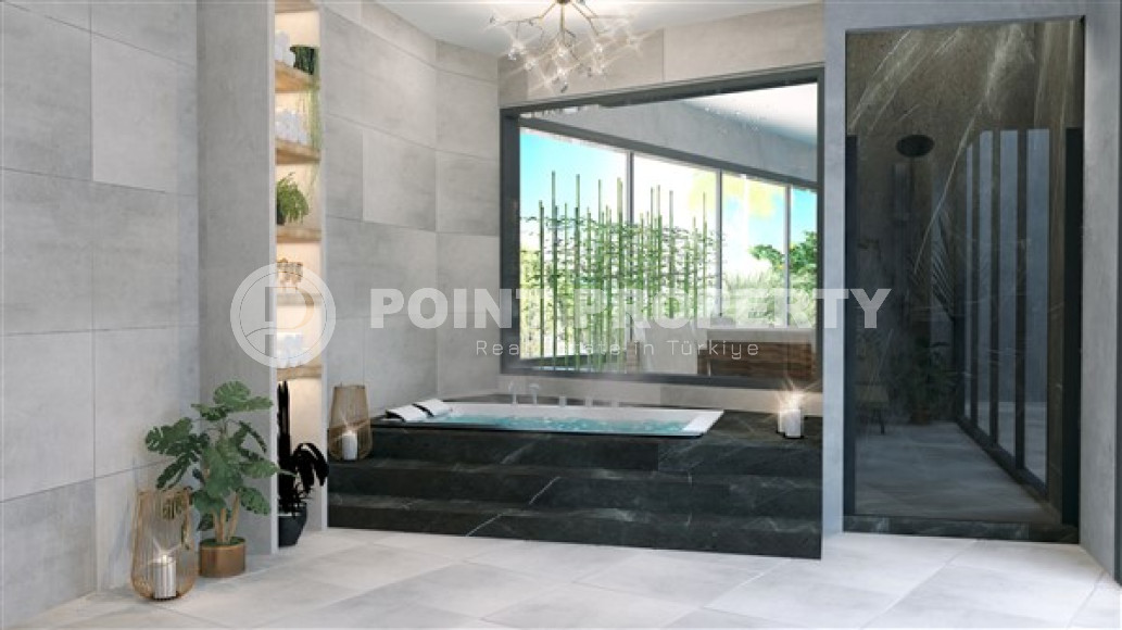 Apartments with an area of 60 - 169 m2 in a comfortable investment project in the Bektas area, Alanya, away from the sea-id-3254-photo-2