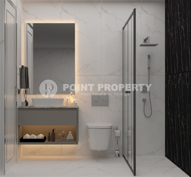 Apartments with an area of 60 - 169 m2 in a comfortable investment project in the Bektas area, Alanya, away from the sea-id-3254-photo-12