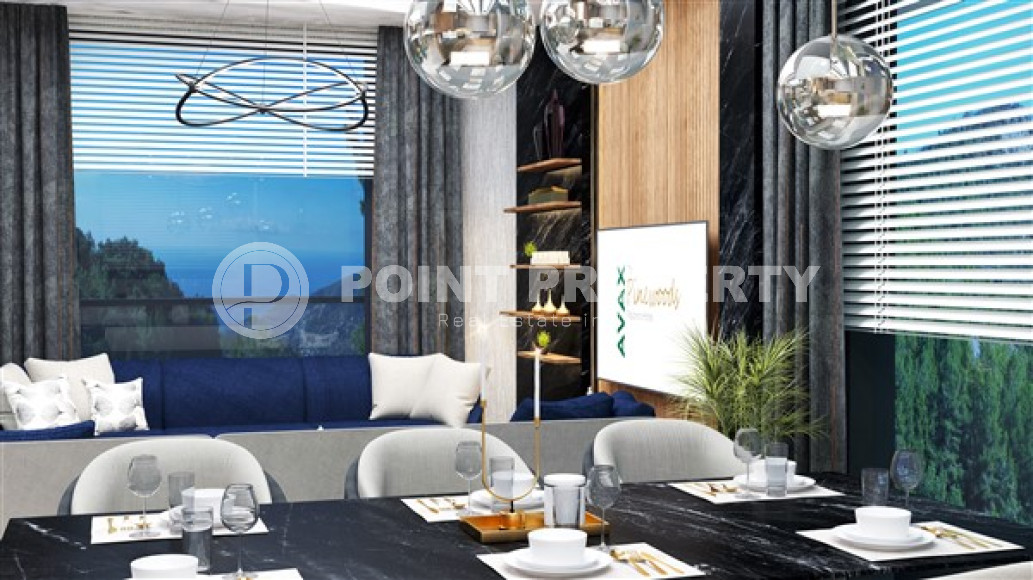 Apartments with an area of 60 - 169 m2 in a comfortable investment project in the Bektas area, Alanya, away from the sea-id-3254-photo-16