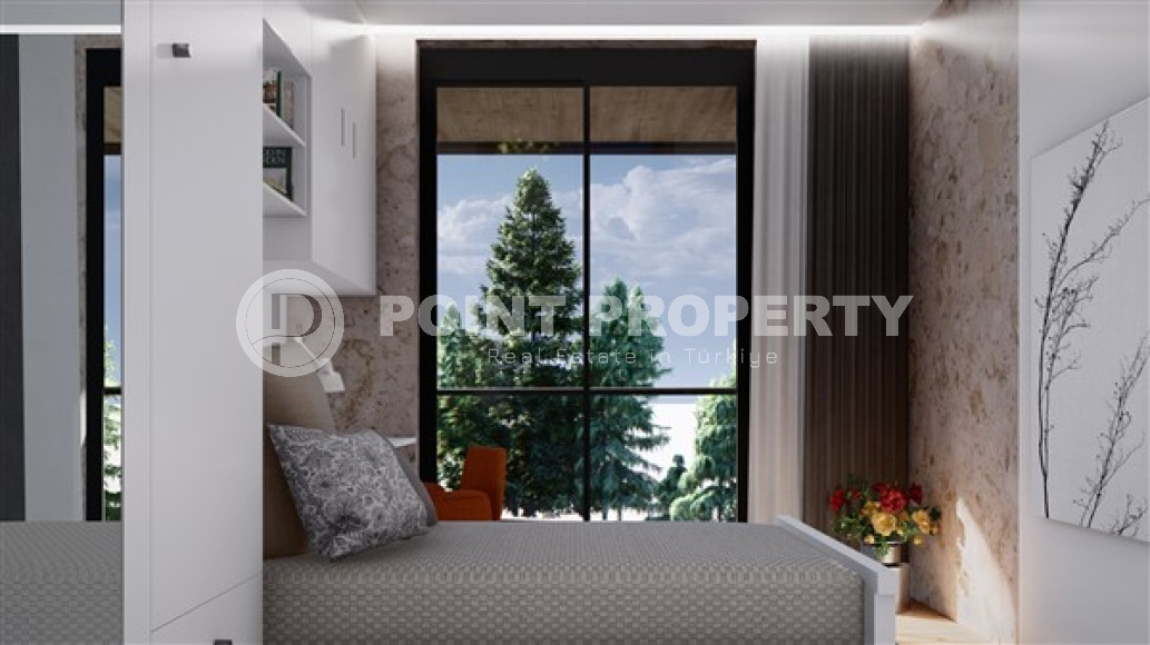 Apartments with an area of 60 - 169 m2 in a comfortable investment project in the Bektas area, Alanya, away from the sea-id-3254-photo-20