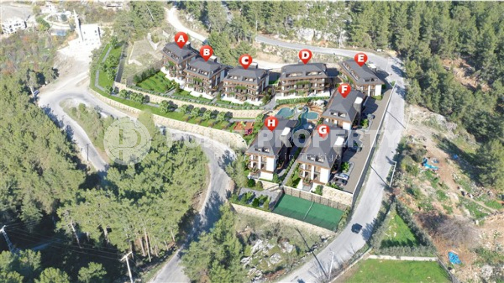 Apartments with an area of 60 - 169 m2 in a comfortable investment project in the Bektas area, Alanya, away from the sea-id-3254-photo-29