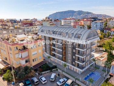 Elite hotel-type complex near Keykubat beach. Apartments 1+1, 2+1 and penthouses 2+1. Favorable prices during the construction phase. 150 m to the sea.-id-1291-photo-4