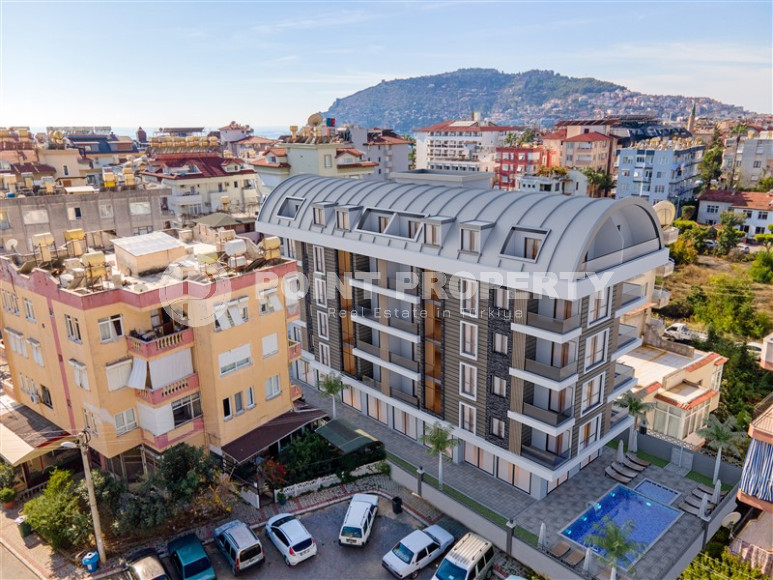 Элитный комплекс отельного типа у пляжа Кейкубат. Квартиры 1+1, 2+1 и пентхаусы 2+1. Выгодные цены на этапе строительства. До моря 150 м.-id-1291-фото-4