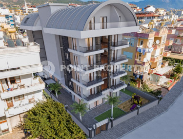 Elite hotel-type complex near Keykubat beach. Apartments 1+1, 2+1 and penthouses 2+1. Favorable prices during the construction phase. 150 m to the sea.-id-1291-photo-5