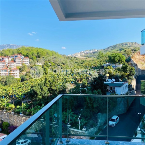 Дуплексная квартира с площадью 245 м2 в районе Каргыджак, Аланья, 100 метров до моря-id-3260-фото-8