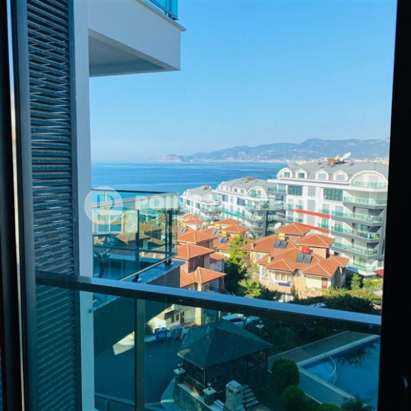 Дуплексная квартира с площадью 245 м2 в районе Каргыджак, Аланья, 100 метров до моря-id-3260-фото-11