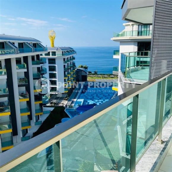 Дуплексная квартира с площадью 245 м2 в районе Каргыджак, Аланья, 100 метров до моря-id-3260-фото-15