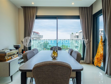 Видовой пентхаус 4+1 в районе Аланьи, Каргыджак, всего в 50 метрах от Средиземного моря-id-3261-фото-2