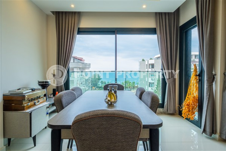 Видовой пентхаус 4+1 в районе Аланьи, Каргыджак, всего в 50 метрах от Средиземного моря-id-3261-фото-2