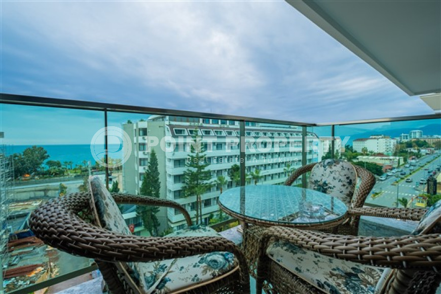 Видовой пентхаус 4+1 в районе Аланьи, Каргыджак, всего в 50 метрах от Средиземного моря-id-3261-фото-6