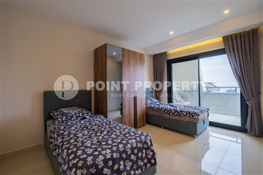 Видовой пентхаус 4+1 в районе Аланьи, Каргыджак, всего в 50 метрах от Средиземного моря-id-3261-фото-11