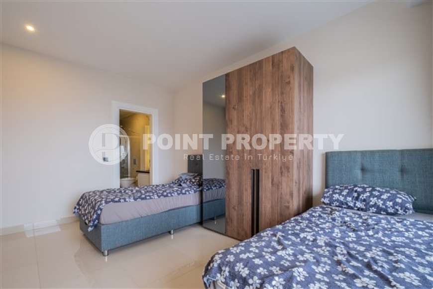 Видовой пентхаус 4+1 в районе Аланьи, Каргыджак, всего в 50 метрах от Средиземного моря-id-3261-фото-13