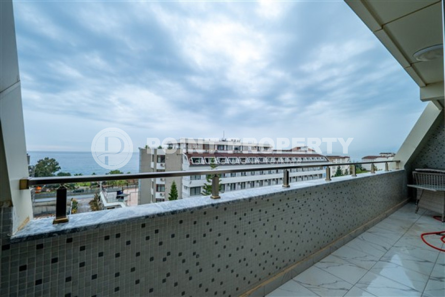 Видовой пентхаус 4+1 в районе Аланьи, Каргыджак, всего в 50 метрах от Средиземного моря-id-3261-фото-14