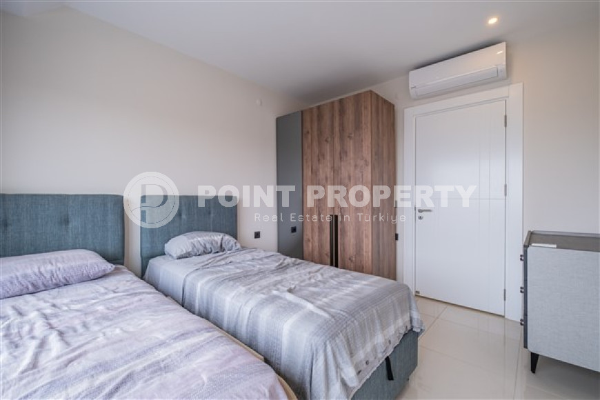 Видовой пентхаус 4+1 в районе Аланьи, Каргыджак, всего в 50 метрах от Средиземного моря-id-3261-фото-17