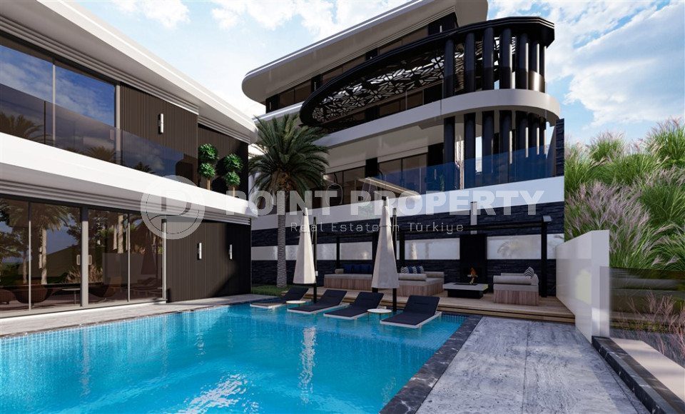 Luxury premium villas in the very center of Alanya. Obtaining Turkish citizenship.-id-1292-photo-5