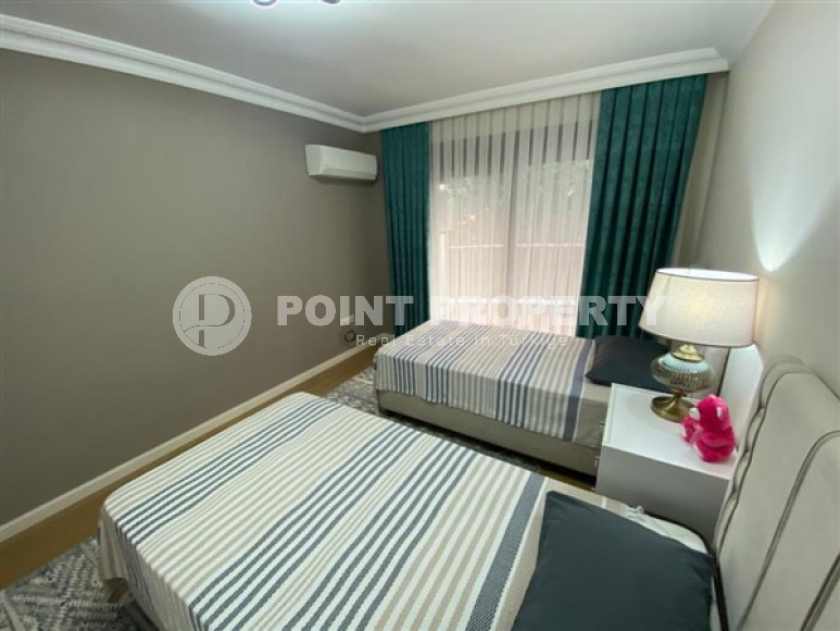 Уютная четырёхкомнатная квартира с площадью 150 м2, центр Аланьи, без мебели-id-3264-фото-8