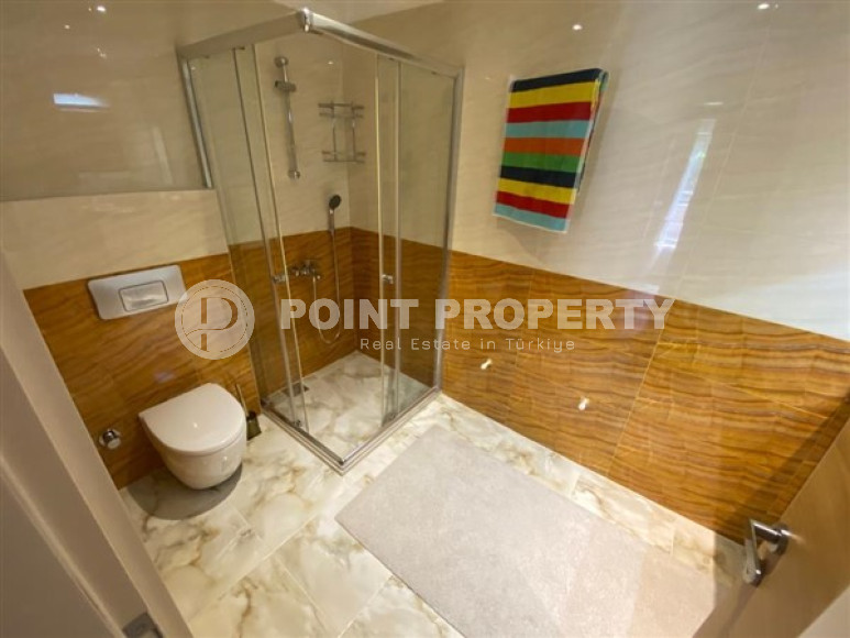 Уютная четырёхкомнатная квартира с площадью 150 м2, центр Аланьи, без мебели-id-3264-фото-17