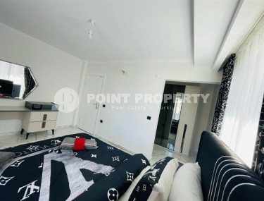Inexpensive compact penthouse 80 m2 in Mahmutlar area, Alanya, on the fifth floor and roof-id-3265-photo-5