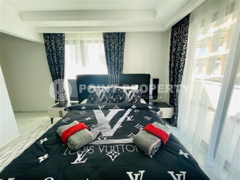 Недорогой компактный пентхаус 80 м2 в районе Махмутлар, Аланья, на пятом этаже и крыше-id-3265-фото-6