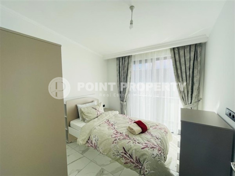 Недорогой компактный пентхаус 80 м2 в районе Махмутлар, Аланья, на пятом этаже и крыше-id-3265-фото-9